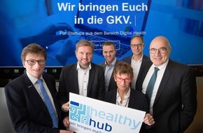 BIG direkt gesund: Fünf Kassen ebnen Start-ups Weg in die GKV-Welt mit mehr als 70 Millionen Versicherten / "Healthy Hub" startet