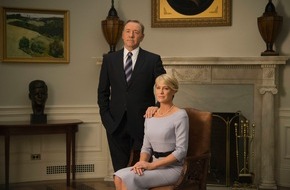 ProSieben MAXX: Serien-Event: Hail to the Chief! ProSieben MAXX zeigt die dritte Staffel "House of Cards" ab 21. September