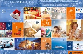 Hapag-Lloyd Cruises: Hapag-Lloyd Kreuzfahrten Adventskalender: 24 Gutscheine für besondere Reiseerlebnisse (BILD)