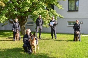 Polizei Braunschweig: POL-BS: Vierbeinige Spürnasen in den Ruhestand verabschiedet