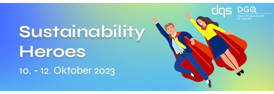 DQS Holding GmbH: Die Sustainability Heroes Awards 2023 / Sechs Unternehmen f&uuml;r ihre Vorreiterrolle im Bereich Nachhaltigkeit ausgezeichnet