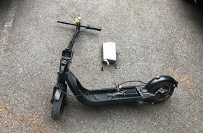 Polizei Gelsenkirchen: POL-GE: Selbstgebauter E-Roller in der Altstadt sichergestellt