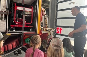 Freiwillige Feuerwehr Alpen: FW Alpen: Abschluss der diesjährigen Brandschutzerziehung der Vorschulkinder