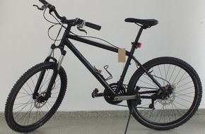 Bundespolizeiinspektion Klingenthal: BPOLI KLT: Bundespolizei sucht Eigentümer eines gestohlenen Fahrrades