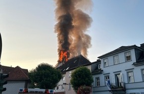 Polizei Eschwege: POL-ESW: Brand eines Mehrfamilienhauses in Witzenhausen - Folgemeldung