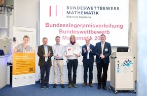 Bildung & Begabung gemeinnützige GmbH: Bundeswettbewerb Mathematik: David Lindenthal aus Nürnberg als Bundessieger ausgezeichnet