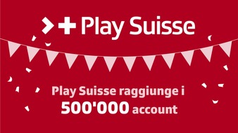 SRG SSR: Raggiunte le 500'000 iscrizioni a Play Suisse