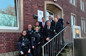 Polizei Coesfeld: POL-COE: Kreis Coesfeld/ Landrat besucht Wachen an Heiligabend