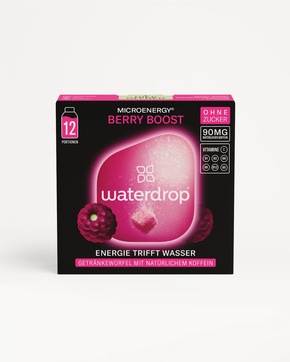 BERRY BOOST: Energiegeladene Limited Edition von waterdrop®