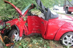 Polizeidirektion Landau: POL-PDLD: Verkehrsunfall mit schwerverletzter Person