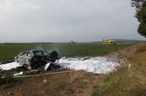 Polizeidirektion Worms: POL-PDWO: Tödlicher Unfall auf der L 401 in Höhe Mauchenheim