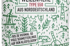 Netto Marken-Discount Stiftung & Co. KG: Neu & nachhaltig: Mit NATURKIND Weizenmehl im Regal unterstützt Netto das Programm „Landwirtschaft für Artenvielfalt“