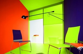 Deutsches Tapeten-Institut GmbH: Tapeten-Trends 2011 / Mutige Kombinationen in Farben, Formen und Haptik (mit Bild)