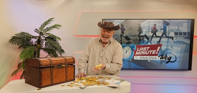 Pressemitteilung – Harry Wijnvoord: Quiz-Comeback mit heißen (P)Reisen