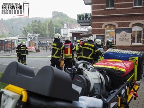 FW-MK: Zimmerbrand im Bahnhof Letmathe