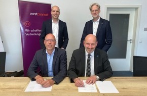 Westconnect GmbH: Pressemeldung: Stadt Overath und Westconnect unterzeichnen Kooperationsvertrag zum Glasfaserausbau in Overath