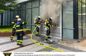 Feuerwehr München: FW-M: Brand im Müllraum (Schwabing-Freimann)