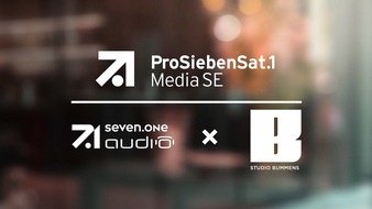 ProSiebenSat.1 Media SE: Noch mehr Audio-Power: ProSiebenSat.1 übernimmt Mehrheit an Studio Bummens und erweitert das Podcast-Produktionsgeschäft