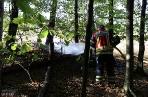 Feuerwehr Iserlohn: FW-MK: Kleiner Waldbrand