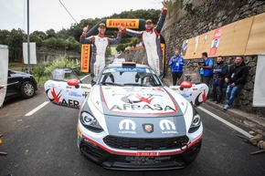 Abarth Rally Cup 2019 mit erfolgreichem Start in Spanien