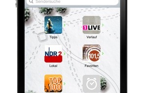 radio.de GmbH: Weihnachts-Update der radio.de-App erschienen / radio.de weckt Deutschland mit dem Radiowecker (mit Bild)