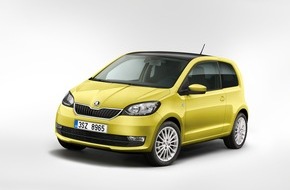 Skoda Auto Deutschland GmbH: SKODA CITIGO mit neuer Frontpartie und aufgewertetem Innenraum (FOTO)