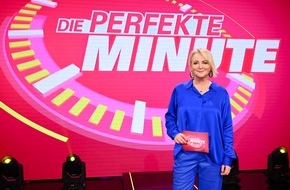 SAT.1: 25.000 Euro in zehn Minuten: SAT.1 zeigt "Die perfekte Minute" mit Ulla Kock am Brink ab Montag täglich