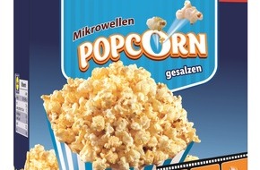 Lidl: Der spanische Hersteller Liven S.A. informiert über einen Warenrückruf der Produkte "McEnnedy Mikrowellen Popcorn süß, 3x100 g" und "McEnnedy Mikrowellen Popcorn gesalzen, 3x100 g"