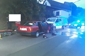 Polizeidirektion Neuwied/Rhein: POL-PDNR: Alsdorf - Drei Personen bei Verkehrsunfall schwer verletzt