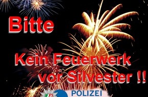 Polizei Mettmann: POL-ME: Sicherer Umgang mit Silvesterfeuerwerk - 1012138 - Kreis Mettmann