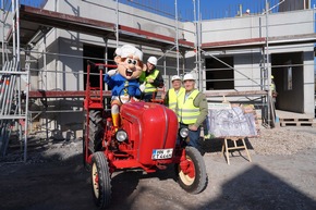 Gro&szlig;bauprojekt Tripsdrill: Rohbau weitgehend abgeschlossen