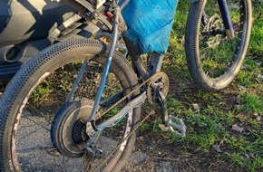 Polizeipräsidium Südhessen: POL-DA: Bischofsheim: 33-Jähriger bei Geschwindigkeitsmessung gestoppt / Umgebautes Fahrrad sichergestellt