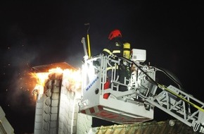 Feuerwehr Iserlohn: FW-MK: Kaminbrand