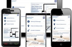 Deutsche Bank AG: Deutsche Bank App "Meine Bank" für alle Smartphones und Tablets (FOTO)