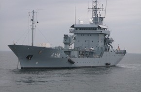 Presse- und Informationszentrum Marine: Tender "Donau" wird NATO-Flaggschiff