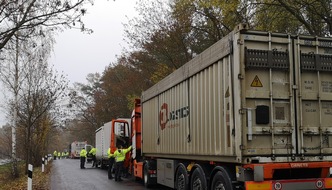 Polizeidirektion Lüneburg: POL-LG: Lkw-Kontrollen - die Polizei kontrolliert im Rahmen der Aus- und Fortbildung