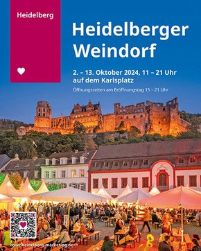 4. Heidelberger Weindorf lockt auf den Karlsplatz