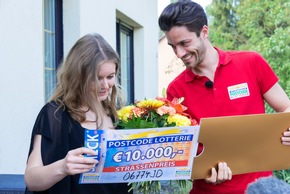 Postcode-Gewinnerin auf Spritztour in Muldestausee
