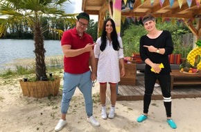 KiKA - Der Kinderkanal ARD/ZDF: Urlaubsfeeling für Zuhause mit Bars & Melody, Clarissa Corrêa da Silva und Falco Punch / Die zweite Ferien-Woche mit "KiKA LIVE #ZuHauseUmDieWelt"