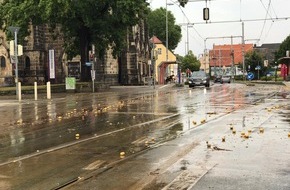 Feuerwehr Dortmund: FW-DO: Zahlreiche Einsätze durch Unwetter in Dortmund