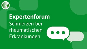 Deutsche Rheuma-Liga Bundesverband e.V.: Deutsche Rheuma-Liga startet Online-Expertenforum „Schmerzen bei Rheuma“ am 21. August 2023