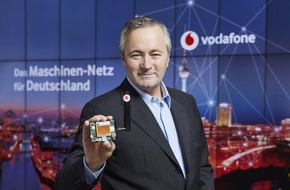 Vodafone GmbH: Bis September großflächig im ganzen Land: Vodafone legt das neue Maschinennetz über Deutschland