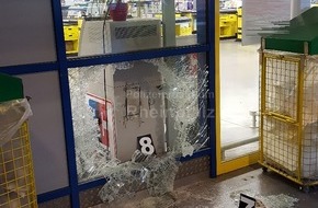Polizeipräsidium Rheinpfalz: POL-PPRP: Geldautomat aufgeflext