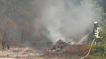 Freiwillige Feuerwehr Celle: FW Celle: Feuerwehr-Flugdienst entdeckt mehrere Brände im Stadtgebiet Celle!