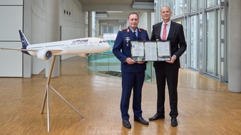 Operatives Führungskommando der Bundeswehr: Das Landeskommando der Bundeswehr in Hessen und die Lufthansa Group vereinbaren Partnerschaft für Heimatschutz und Gesamtverteidigung
