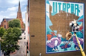 Hannover Marketing und Tourismus GmbH (HMTG): Graffiti, Streetart und Murals: Urbane Kunstwoche Hannover startet am 23. August 2021