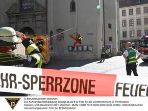 FW-M: Aufwendige Rettung vom Alten Peter (Innenstadt)