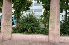 Polizeidirektion Pirmasens: POL-PDPS: Sachbeschädigung durch Graffiti