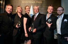 Warsteiner Brauerei: Deutscher Gastronomiepreis 2013 verliehen / Gastronomen aus Nordrhein-Westfalen haben die Nase vorn/Eugen Block mit dem Warsteiner Preis für sein ausgezeichnet