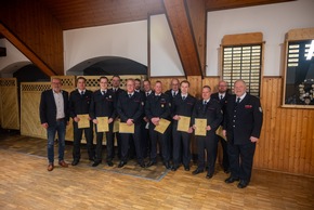 FW Finnentrop: Jahresdienstbesprechung der Feuerwehr der Gemeinde Finnentrop